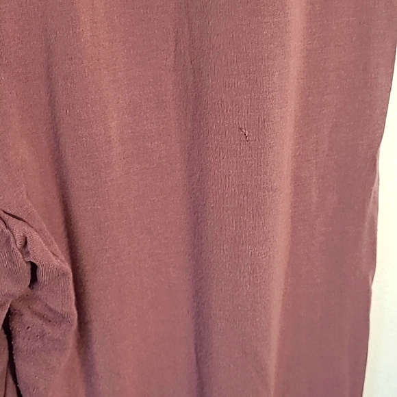 RW & CO Mauve Drawstring Elastic Waist Soft Joggers Size Small - Picture 6 of 6